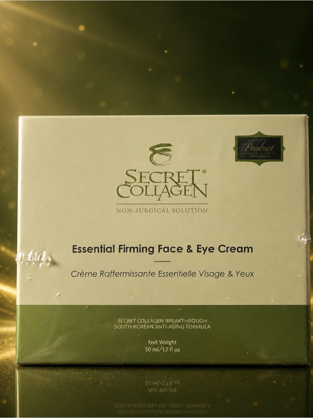 Essential Firming Face & Eye Cream — Green